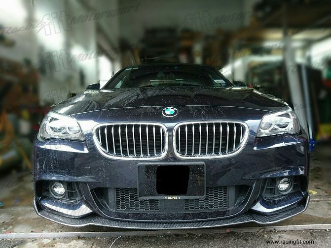 F10 5-Series Kelleners Style Front lip M Sport & M5 